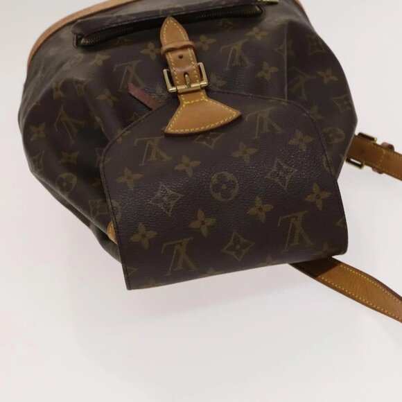 LOUIS VUITTON Monogram Montsouris MM Backpack M51136 LV Auth 117152 main image 4